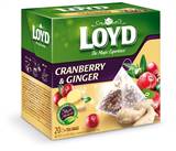 LOYD CRANBERRY & GINGER (20*2G)