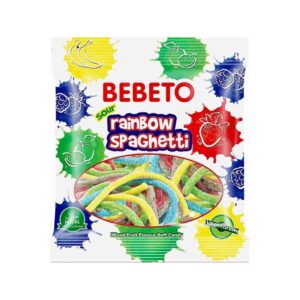 BEBETO SPAGHETTI RAINBOW SOFT CANDY 80G