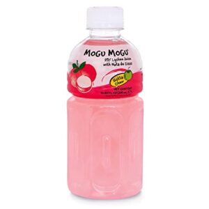 MOGU MOGU LYCHEE DRINK, W/NATA DE COCO 320ML