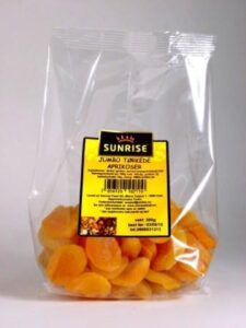 APRIKOS SOLTØRKET 250G