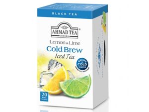 TE COLD BREW LEMON & LIME 20PK