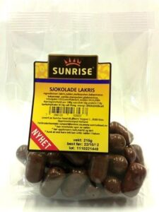 LAKRIS M/SJOKOLADE 195G