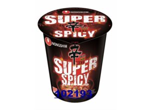 NONGSHIM NOODLE SHIN RAMYUN RED CUP (SUPER SPICY) 68g