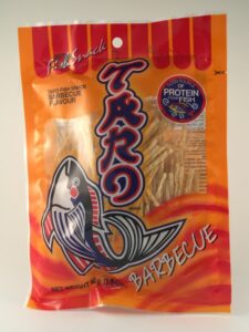 TARO FISH SNACK BARBECUE 52G