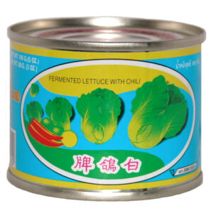 PIGEON CAN. FERMENTED LETTUCE W/CHILLI, 140g.