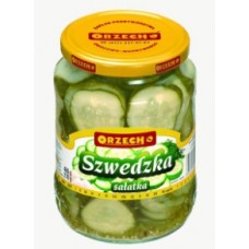 ORZECH AGURK  SALAT SZWEDSKA 720 ML