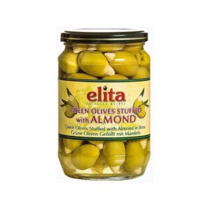 ELITA GRØNN OLIVEN M/MANDLER 700 GR
