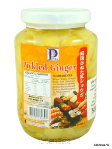 PENTA PICKLED BABY GINGER SLICE, 454g.