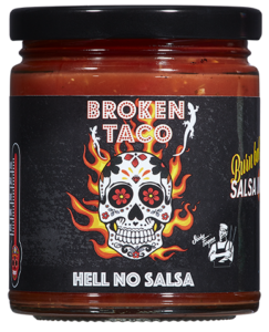 BROKEN TACO HELL NO HOT SAUCE 150G