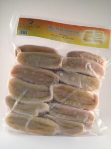 FROZEN STEAMED BANANA SLICED 500G
