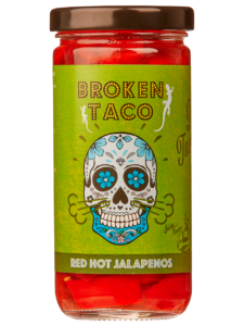BROKEN TACO RED HOT JALAPENOS 226G