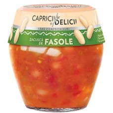 CAPRICI GRØNNSAK BLANDING ZACUSCA DE FASOLE 550G