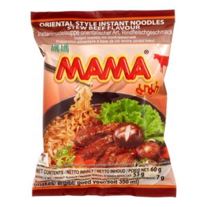 MAMA INSTANT NOODLE BEEF STEW FLAVOUR 60G