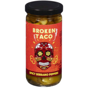 BROKEN TACO SPICY SERRANO PEPPERS 226G