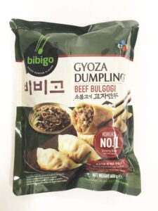 BIBIGO GYOZA BEEF BULGOGI & VEGETABLE DIM SUM 600G