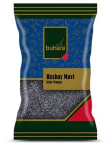 BUHARA BLÅ VALMUE FRØ 80G