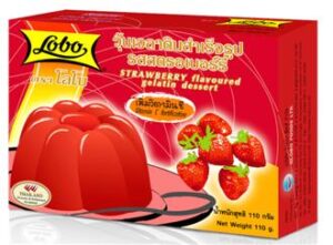 LOBO STRAWBERRY FLAVOURED GELATIN DESSERT