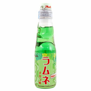 MIYAKO RAMUNE SOFT DRINK MELON 200ML