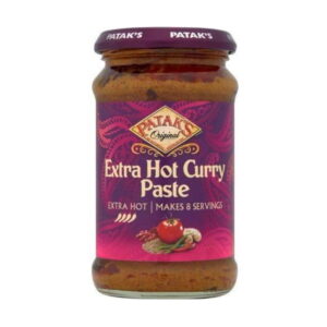 PATAKS EXTRA HOT CURRY PASTE, 283G