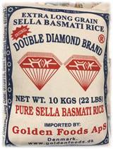 DOUBLE DIAMOND BASMATI RIS HVIT SEKK 5KG #500641