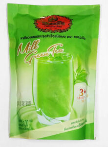 CHA TRA MUE BRAND INSTANT GREEN TEA MIX 3 IN 1 100G